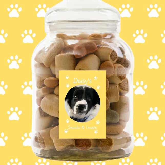 Photo Pet Treat  Food Label (Creator Uploaded)