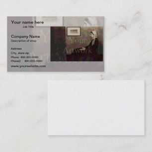 Photo Phantom Background template Business Card