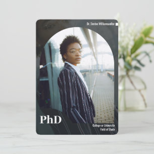 Photo PhD Graduation Announcement