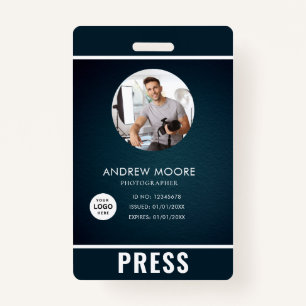 Photo Photographer Press Badge