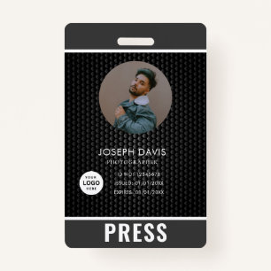 Photo Photographer Press Badge