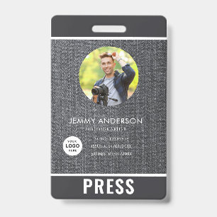Photo Photographer Press Badge