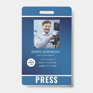 Photo Photographer Press Badge