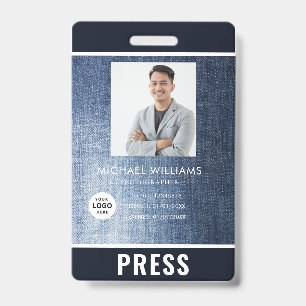 Photo Photographer Press Badge