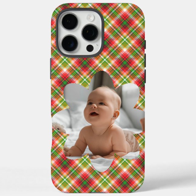 Photo Plaid Case-Mate iPhone Case (Back)