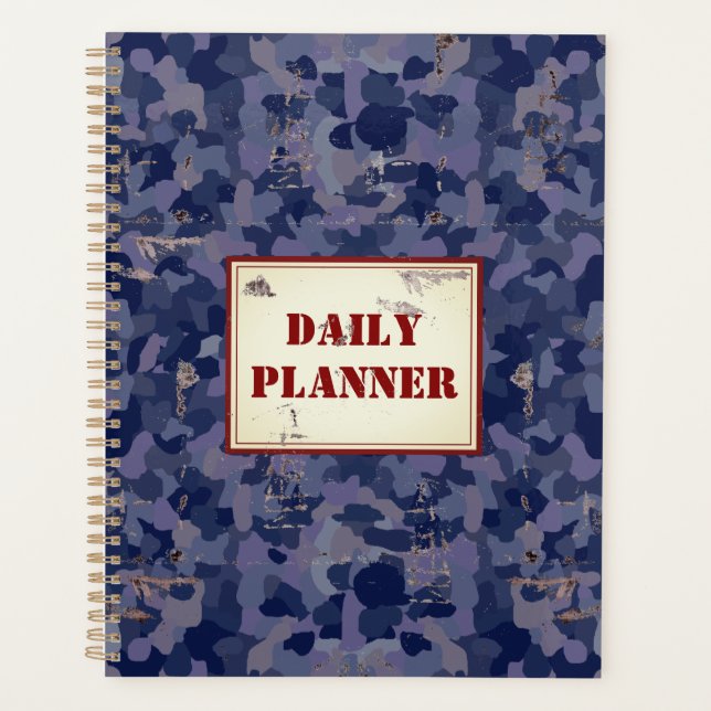 Photo Planner - Blue Camouflage HAMbWG (Front)
