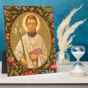 Photo Plaque 8"x10" St. Aloysius (PM 01) 2 avec chevalet