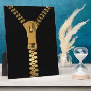 Photo Plaque à fermeture éclair géante (3) tailles