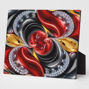 Photo Plaque aux couleurs allemandes Design moderne