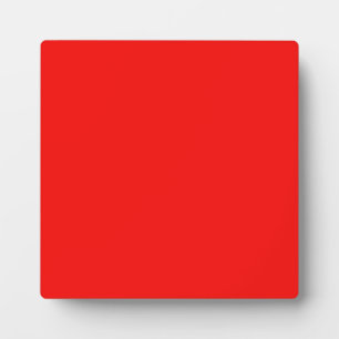 Photo Plaque avec Arrière - plan rouge néon brillant