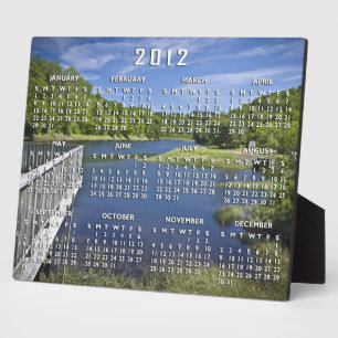 Photo Plaque calendrier de la rivière Bear