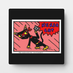 Photo Plaque CAT Mel NINJA