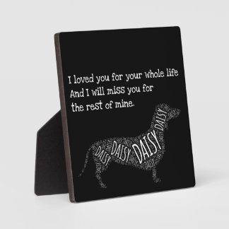Photo Plaque commémorative pour chien - Plaque personnal