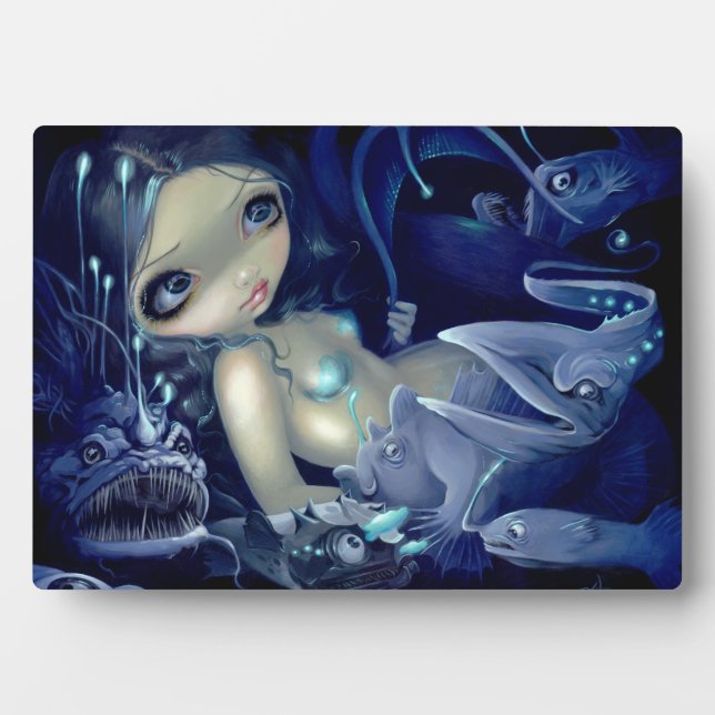 Photo Plaque "Dans l'abîme" (Devant)