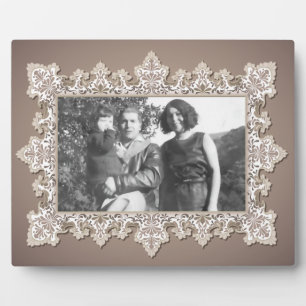 Photo Plaque d'art en dentelle vintage