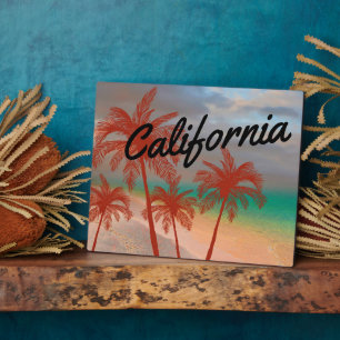 Photo Plaque de Californie