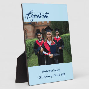 Photo Plaque de fin d'études