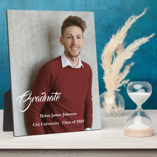 Photo Plaque de fin d'études (Côté)