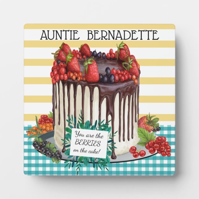 Photo Plaque de gâteau Divinitement Décadente (Devant)