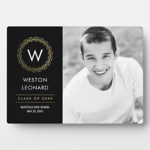 Photo Plaque de graduation de la couleur de couronne cla