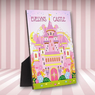 Photo Plaque de la table du décor du château Princess