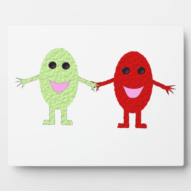 Photo Plaque de raisins d'amitié (Devant)