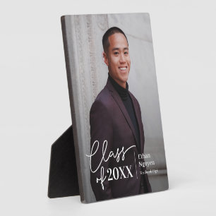 Photo Plaque de remise des diplômes EDITABLE COULEUR Sim