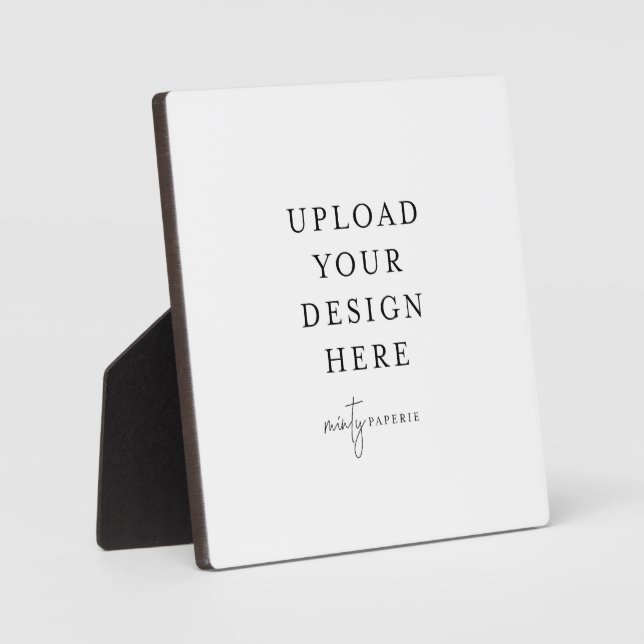 Photo Plaque de table avec Easel (Recto)