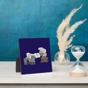 Photo Plaque de table avec Easel