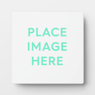 Photo Plaque de table avec Easel - 5,25 x 5,25