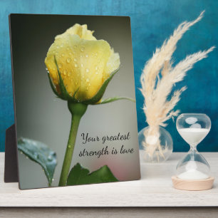 Photo Plaque de table Words of Wisdom avec Easel
