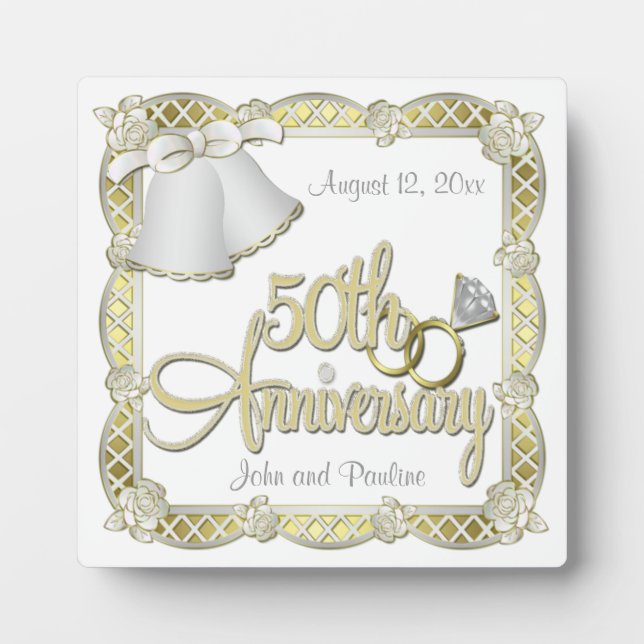 Photo Plaque du 50e anniversaire (Devant)