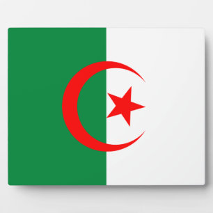 Photo Plaque du drapeau algérien