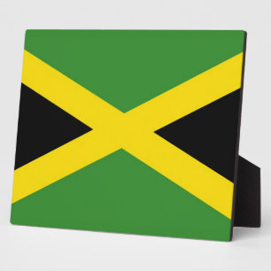 Photo Plaque du drapeau jamaïcain