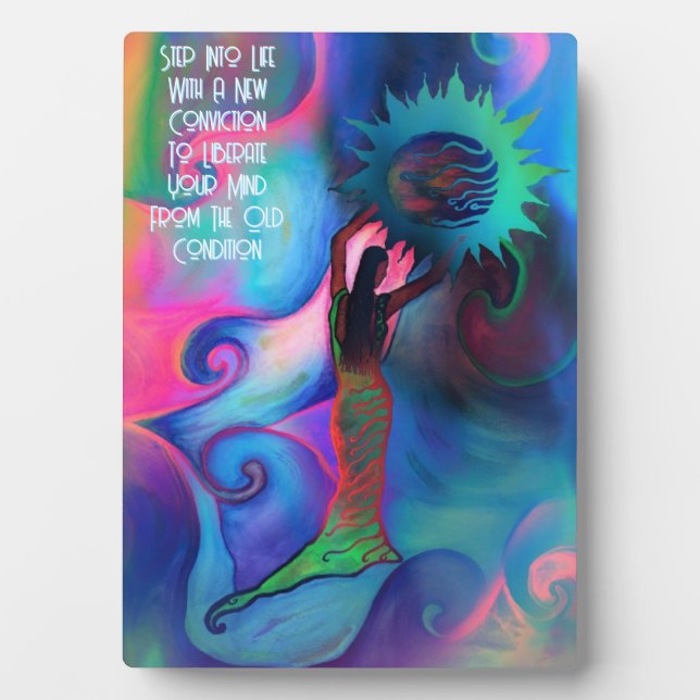 Photo Plaque JADE Liberation avec Easel (Devant)