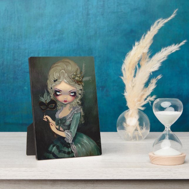 Photo Plaque "Marie Masquerade" (Côté)