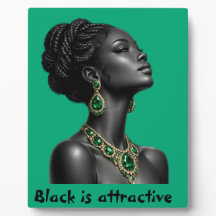 Plaque noir est attractif
