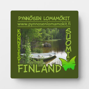 Photo Plaque personnalisée Pynnösen Lomamökit