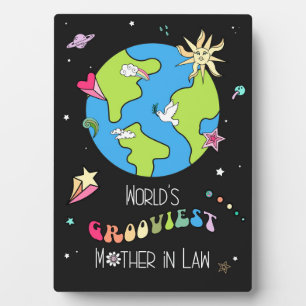 Photo Plaque Rétro : Belle-mère la plus branchée du mond