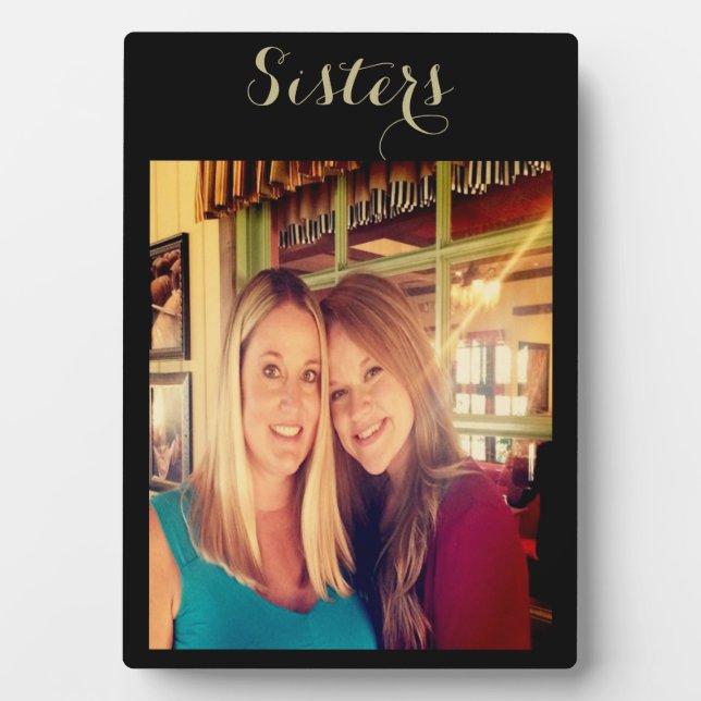 Photo Plaque SISTERS (Devant)