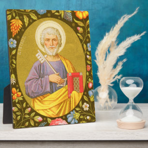 Photo Plaque St-Pierre (PM 07) 8"x10" avec chevalet 2