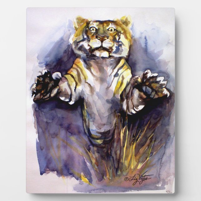 Photo Plaque Tiger (Devant)