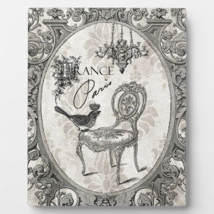 Photo plaque vintage