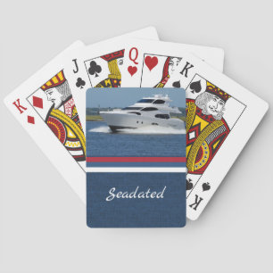 Photo playing Cards personalized with your Boat