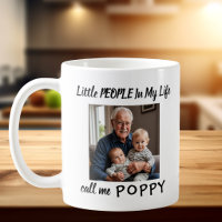 Photo Poppy/ Gramps PERSONALIZE Mug