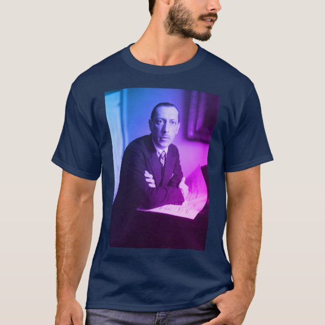 Photo Portrait of Igor Stravinsky T-Shirt (Front)