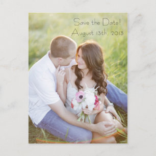 Photo Post Card Save The Date
