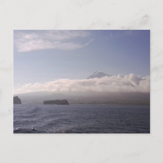 Photo Postcard 20 Pico Azores - Island Sea Volcano (Front)