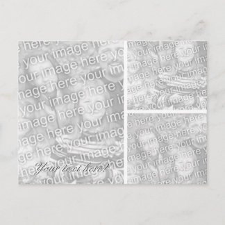 Photo postcard | Collage template for three images