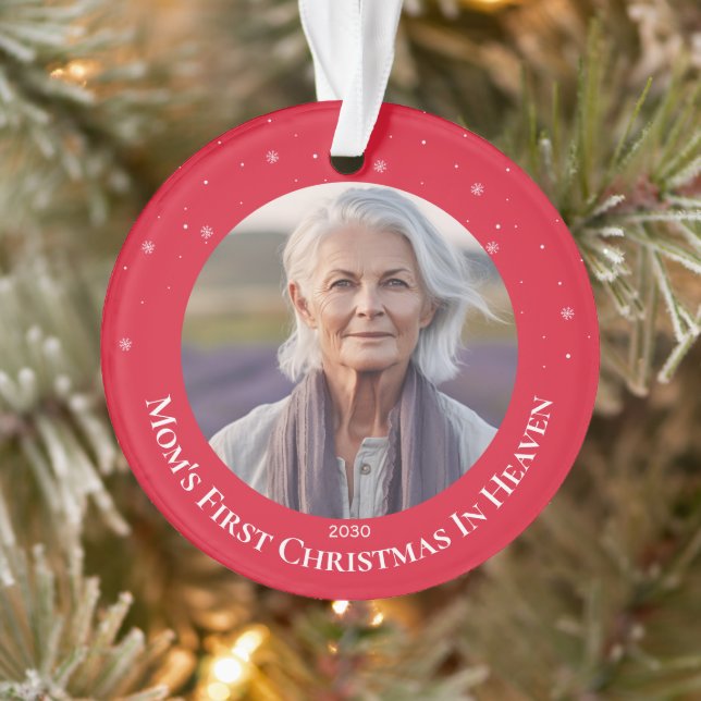 Photo Premier Noël Au Ciel Personnalisé (Arbre)
